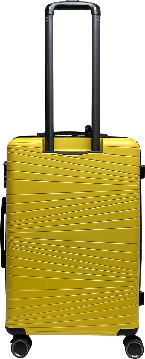 Benzi Barco Middelgrote Koffer - 65 Cm - 65 Liter - Geel - Afbeelding 3