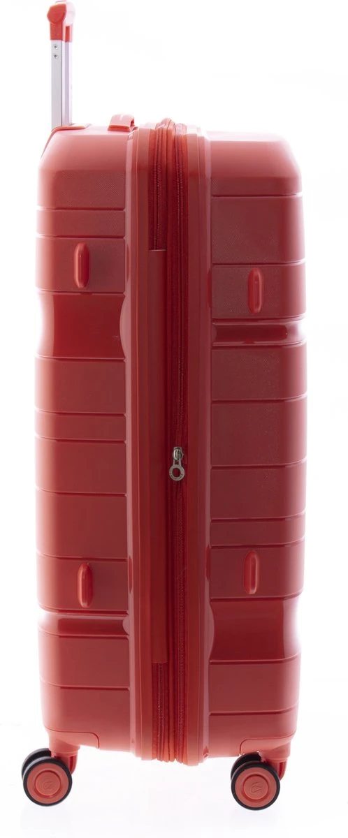 Gladiator Boxing Middelgrote Koffer Expandable 67 Cm 70/80 Liter TSA Slot - Koraalrood - Afbeelding 10