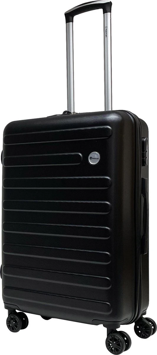Benzi Valencia Middelgrote Koffer 67 Cm - 60 Liter Black - Afbeelding 2
