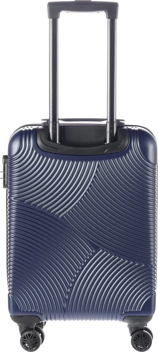 Enrico Benetti Louisville 39040 Handbagage Koffer Hardcase ABS - Donkerblauw - Afbeelding 3