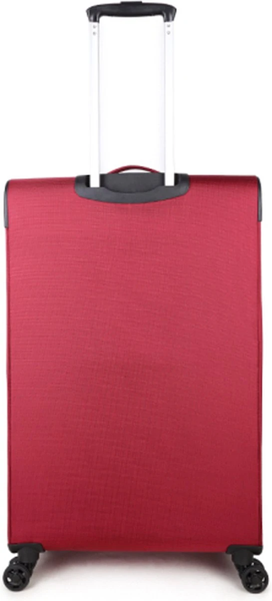 Decent D-Upright Large Koffer - 76 Cm Expandable - TSA Slot - Bordeaux Rood - Afbeelding 12