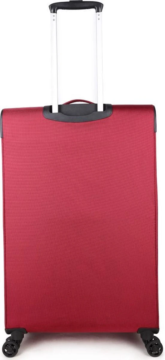 Decent D-Upright Large Koffer - 76 Cm Expandable - TSA Slot - Bordeaux Rood - Afbeelding 3