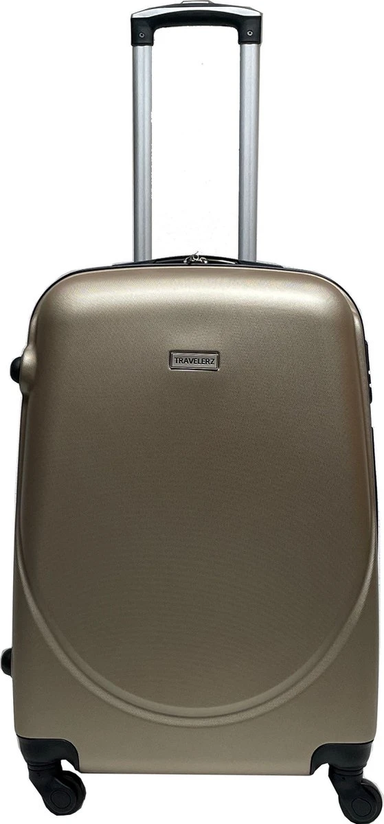 Castillo Travelerz 4 Delige ABS Kofferset - Champagne - Afbeelding 2