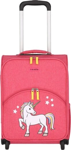 Travelite Handbagage Zachte Koffer / Trolley / Reiskoffer - Youngster - 44 Cm - Roze