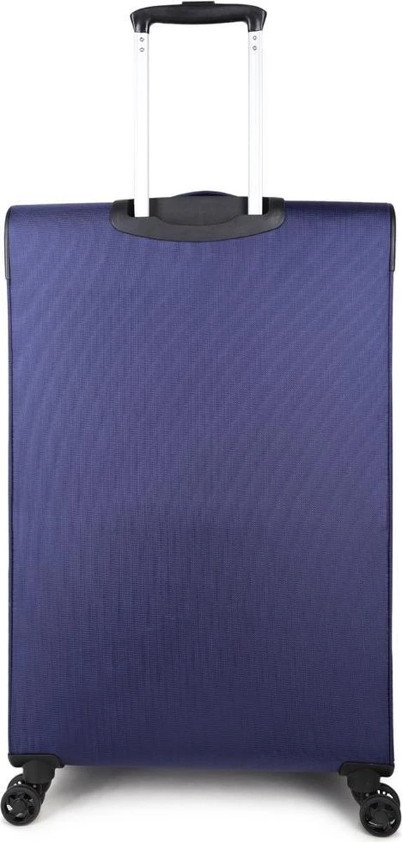 Decent D-Upright Large Koffer - 76 Cm Expandable - TSA Slot - Donkerblauw - Afbeelding 3