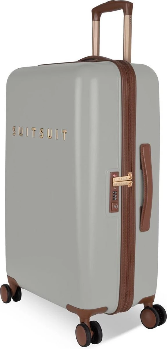 SUITSUIT - Fab Seventies - Limestone - Reiskoffer (66 Cm) - Afbeelding 5