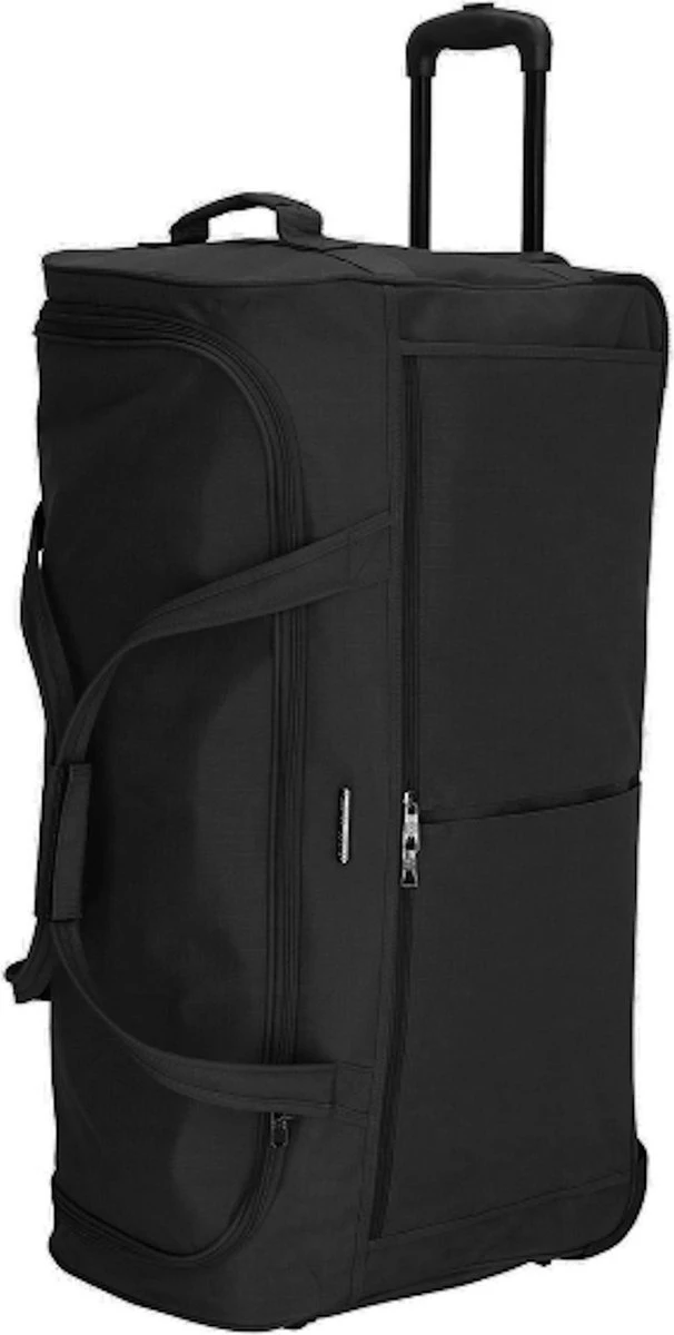 Reiskoffer - Reiskoffer Met Wielen - TSA Cijferslot - 100 Liter - Zwart - Afbeelding 2