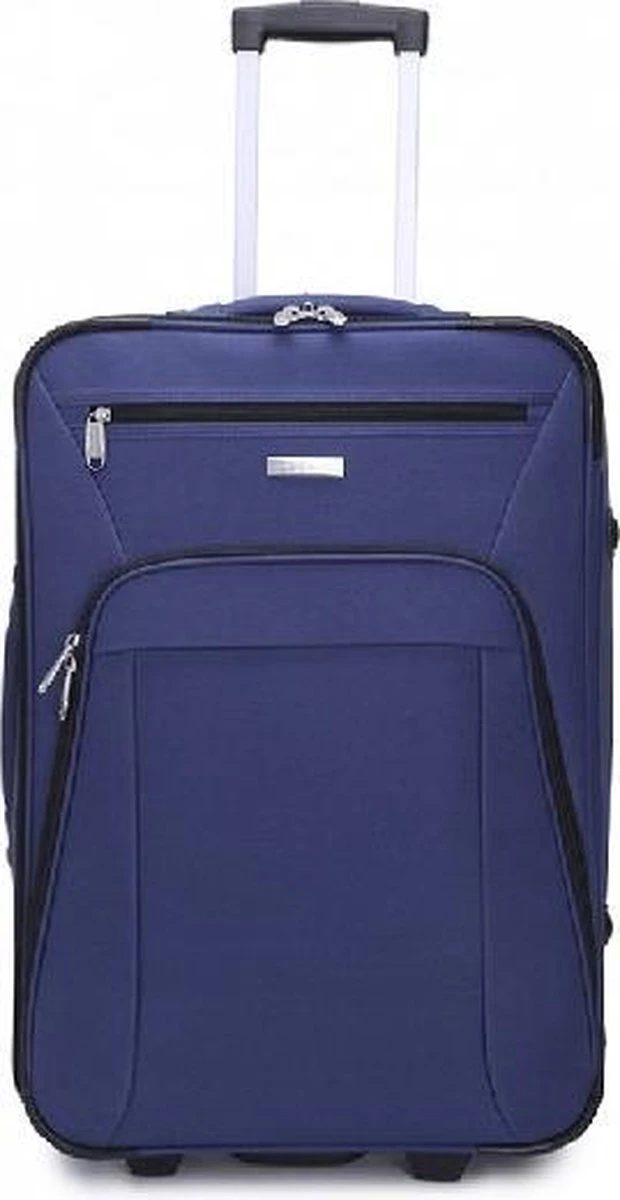 Decent Basic-Line Medium Trolley 63 Cm - Donkerblauw - Afbeelding 13