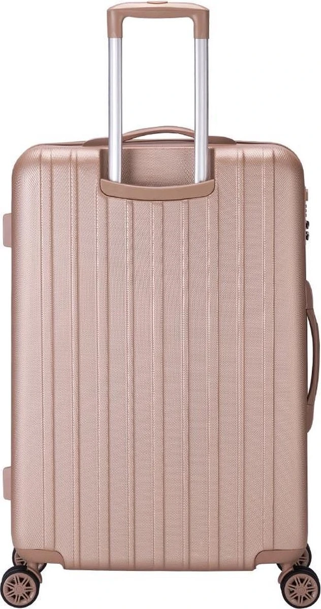 Decent Tranporto-One Reiskoffer 76 Cm - Zalmroze - Afbeelding 3