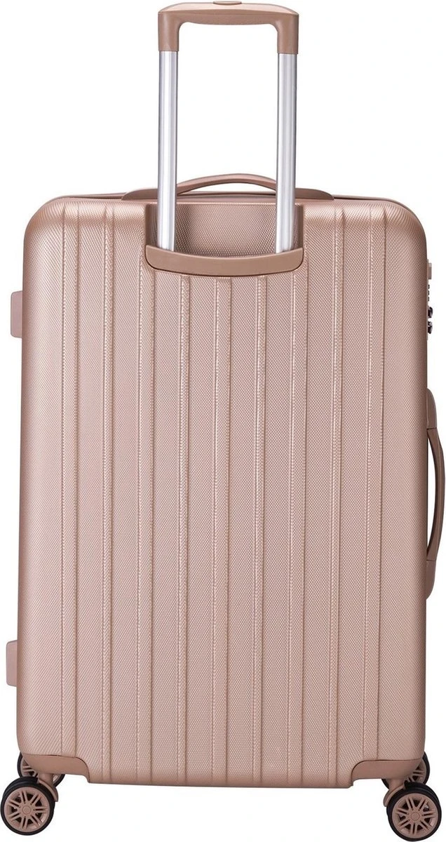 Decent Tranporto-One Reiskoffer 76 Cm - Zalmroze - Afbeelding 18