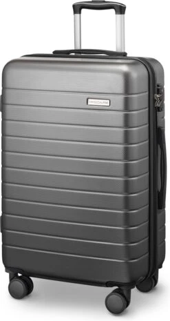 Swiss Alpine 2.0 - Reiskoffer - 67 Cm - 4 Wielen - Grijs