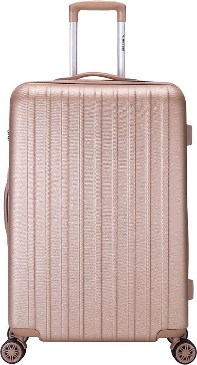 Decent Tranporto-One Reiskoffer 76 Cm - Zalmroze - Afbeelding 8