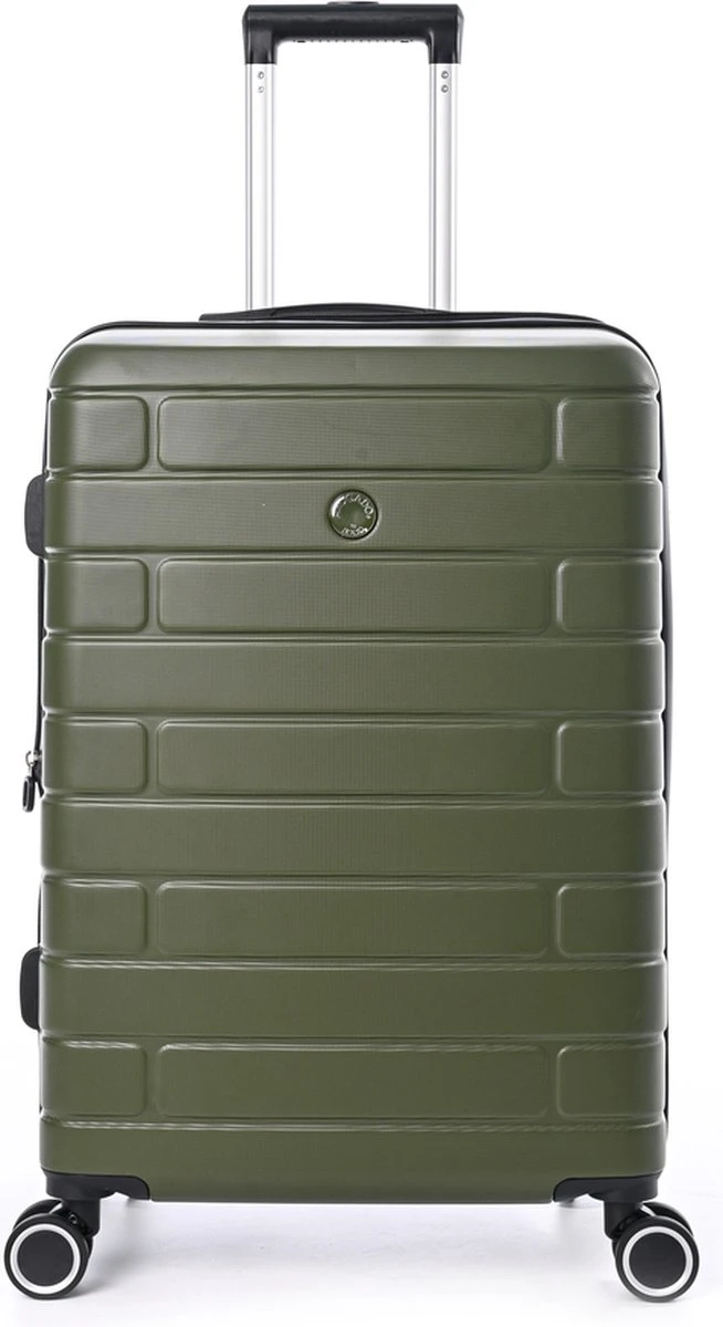 Jump Arogado - Reiskoffer - 66 Cm - 4 Wielen - TSA-Cijferslot - Kaki - Afbeelding 7