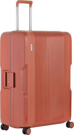 CarryOn Protector Luxe Grote Reiskoffer - Trolley 77cm Met TSA-klikslot - Ultrasterk - Terra