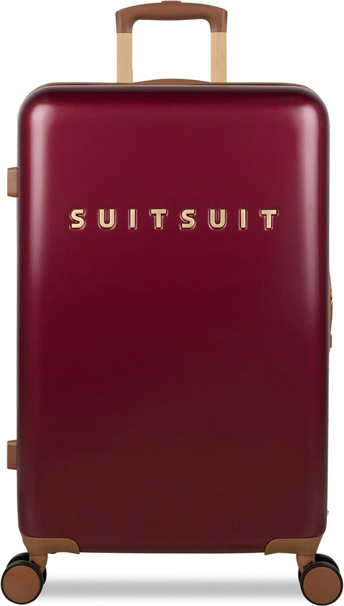 SUITSUIT - Fab Seventies Classic - Biking Red - Reiskoffer (66 Cm)