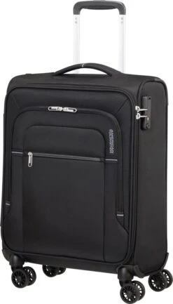 American Tourister Reiskoffer - Crosstrack Spinner 55/20 Tsa (Handbagage) Black/Grey