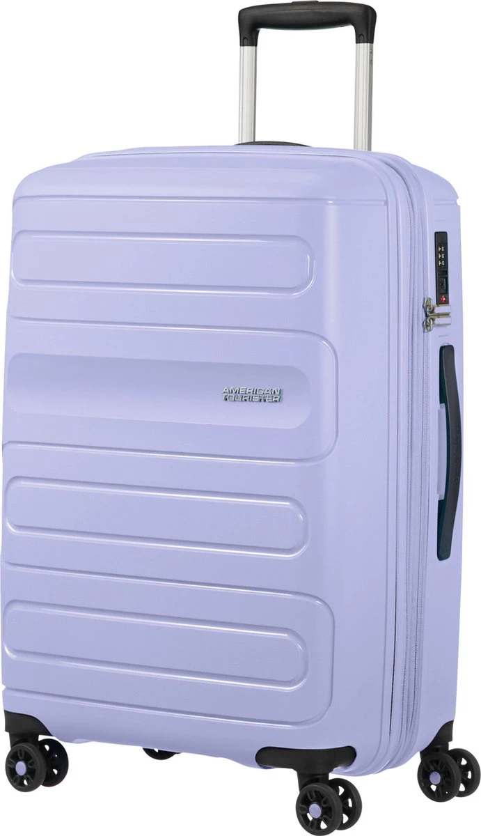 American Tourister Reiskoffer - Sunside Spinner 68/25 Uitbreidbaar (Medium) Pastel Blue