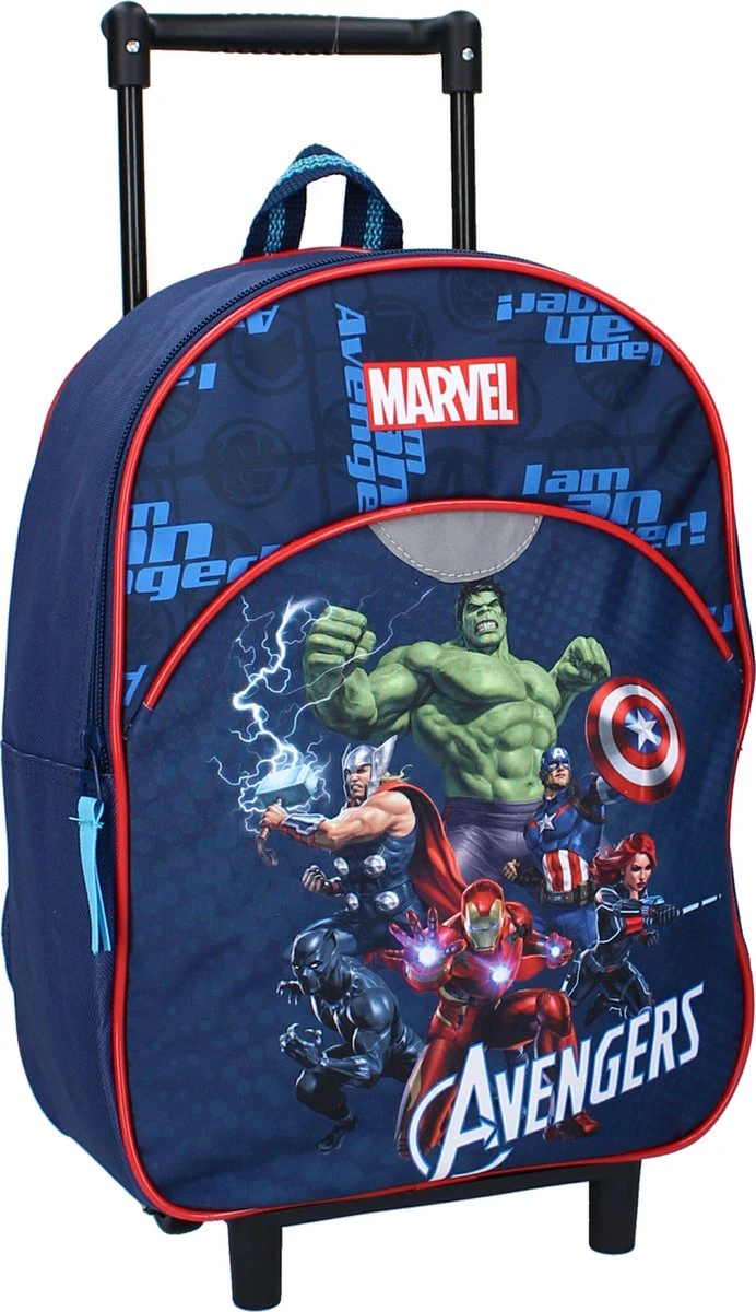 Avengers Thema Trolley/reistas Rugzak Koffertje 33 Cm Voor Kinderen - Weekendtasje Voor Kinderen - Afbeelding 9