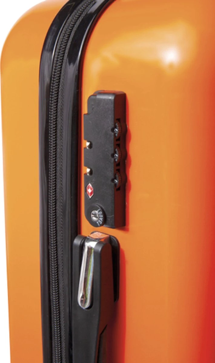 O.leo Reiskoffer | Trolly | Hard Case | Handbagagekoffer I 54x34x20cm | 35 Liter I 2,5 Kg - Afbeelding 5