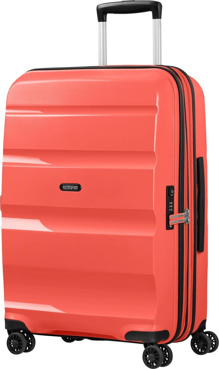 American Tourister Reiskoffer - Bon Air Dlx Spinner 66/24 Tsa Uitbreidbaar (Medium) Flash Coral - Afbeelding 9