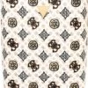 Guess House Party 28 In 4 Wheeler Dames Reiskoffer - Cream Logo Multi