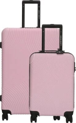 Enrico Benetti Louisville Kofferset Tweedelig - 39040-02 - Roze