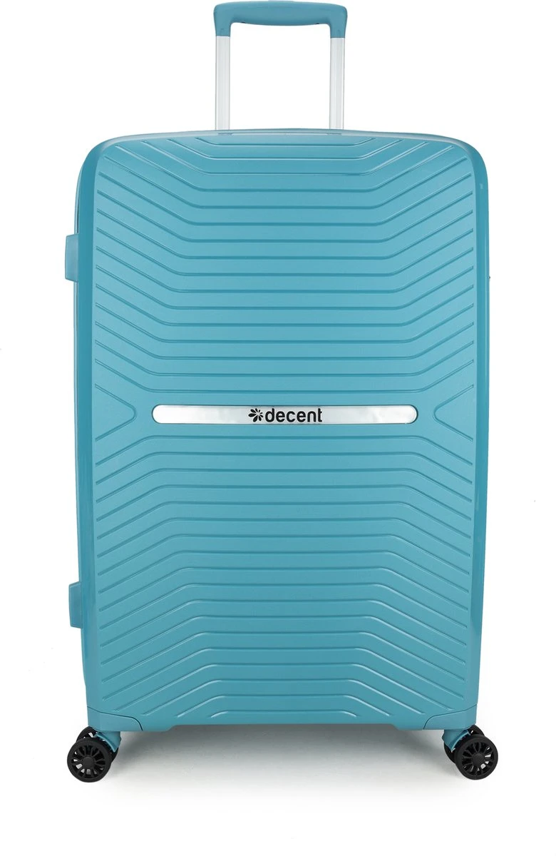 Decent CROSS-ONE PP Trolley 76 Cm - 94 Liter - TSA Slot - Petrol