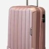 ©TROLLEYZ - Bali No.22 - Trolley 55cm Met TSA Slot - Dubbele Wielen - 360° Spinners - 100% ABS - Handbagage Koffer In Cosmopolitan Pink