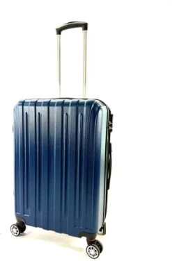 AATravel XL Reiskoffer - Trolley ABS - Met Dubbele Wielen - 75 Cm - 97 Liter - Blauw