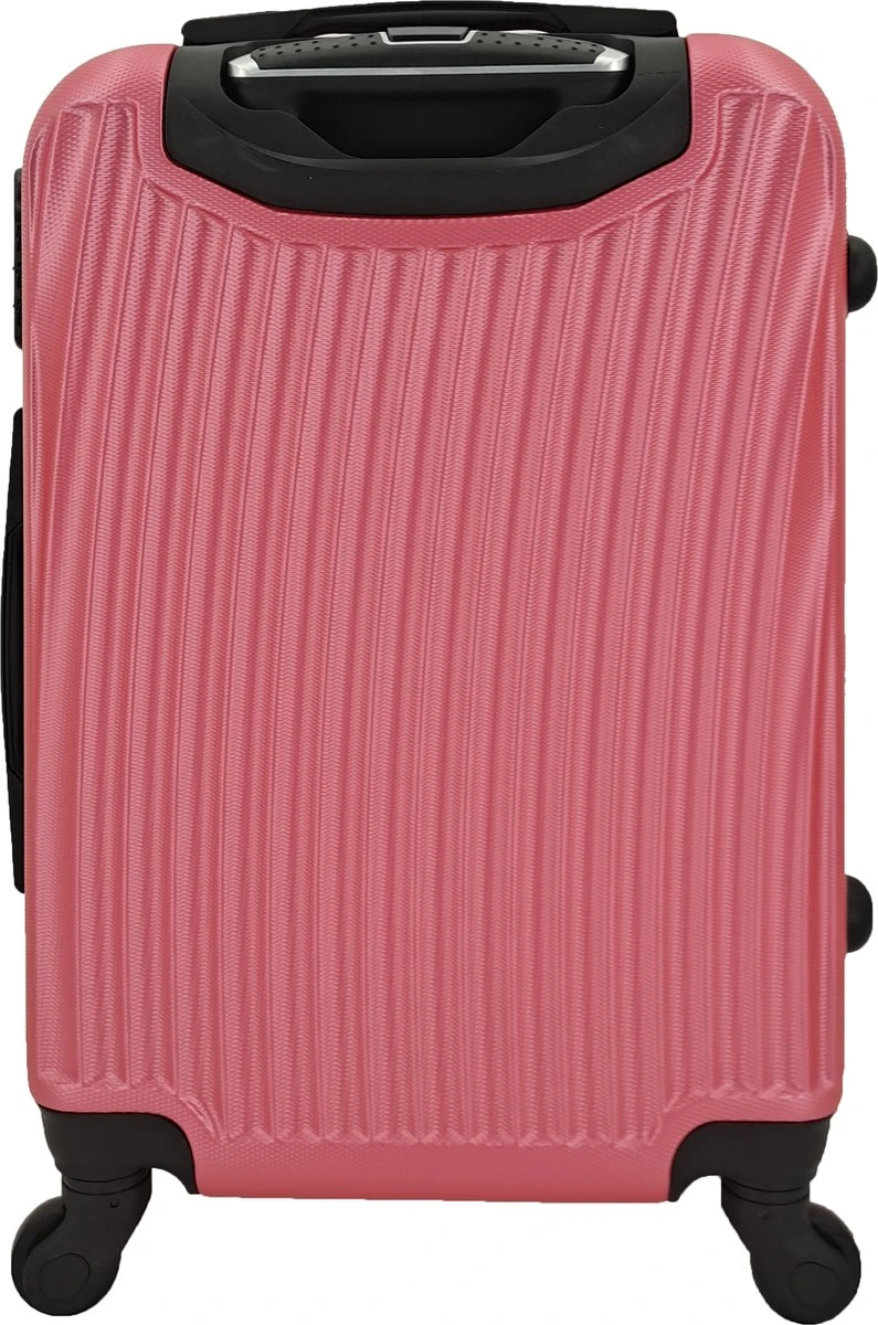 SB Travelbags Bagage Koffer 75cm 4 Wielen Trolley - Roze - Afbeelding 7