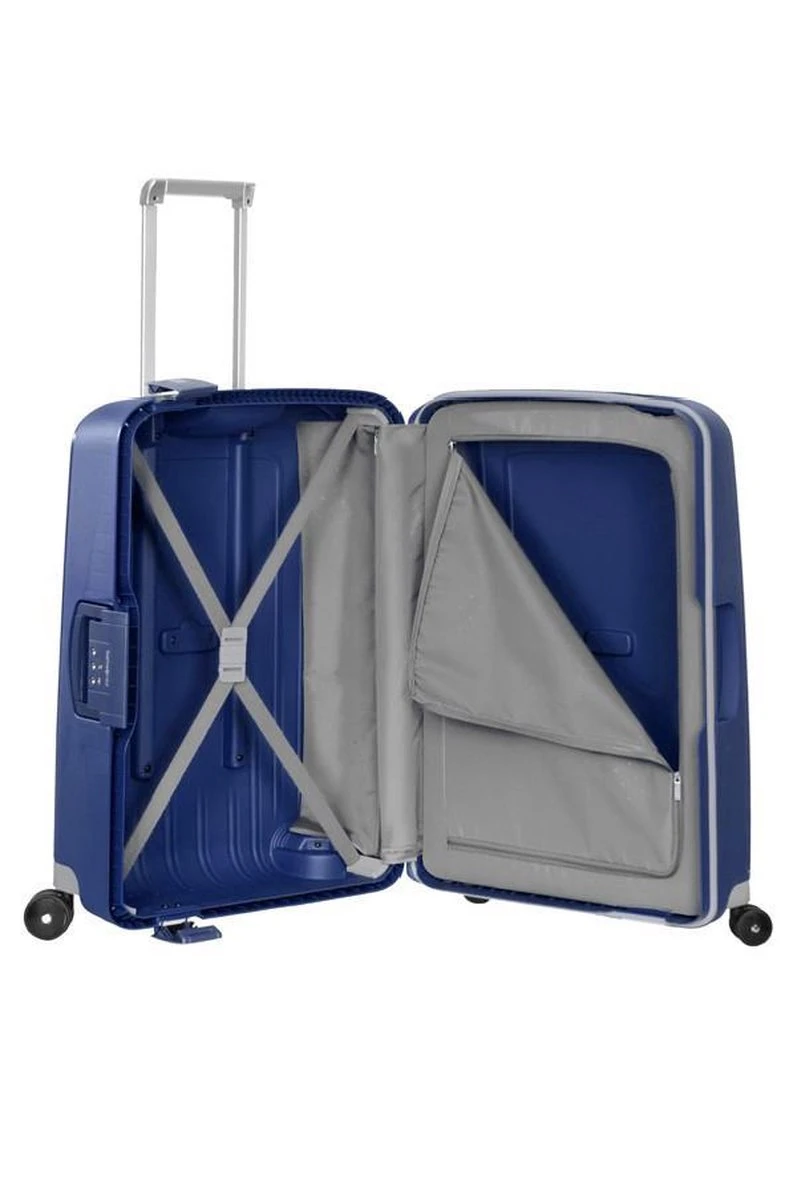 Samsonite Reiskoffer - S'CURE SPINNER 69/25 (Medium) Blauw - Afbeelding 9