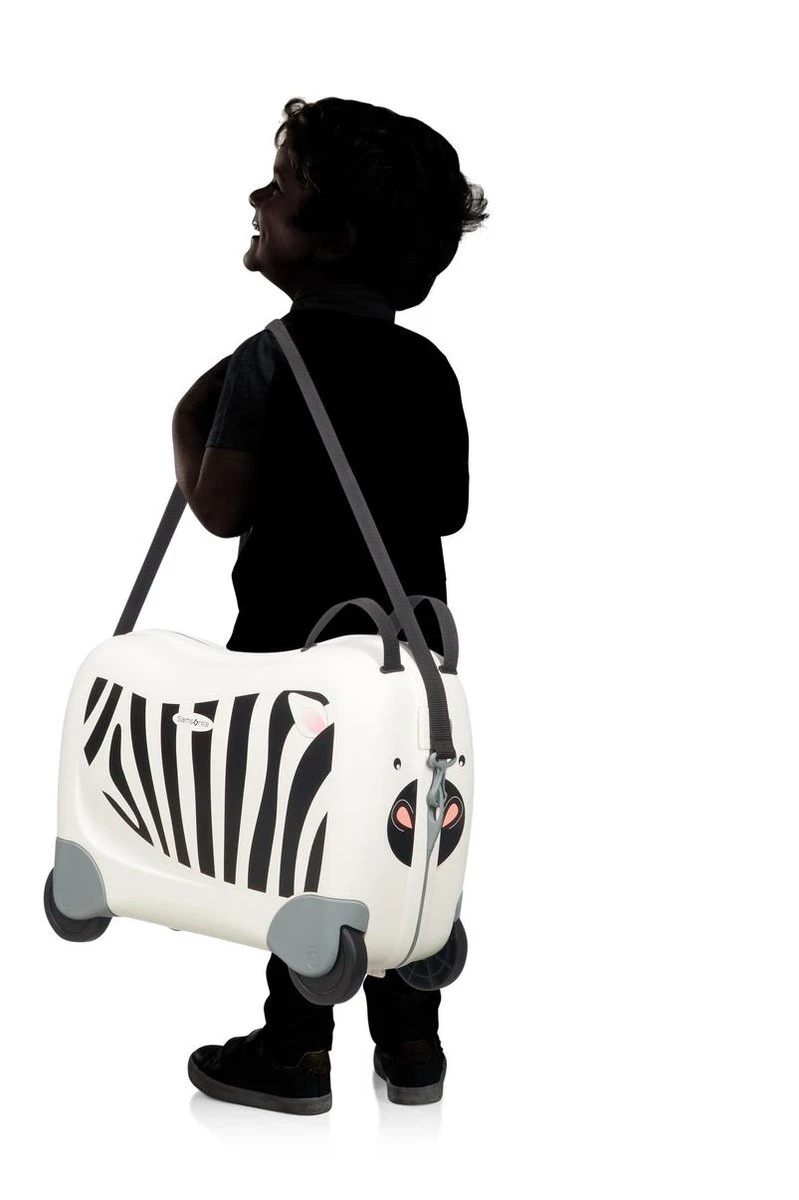 Samsonite Ride-on Kinderkoffer - Dream Rider Suitcase Zebra Z. - Afbeelding 6