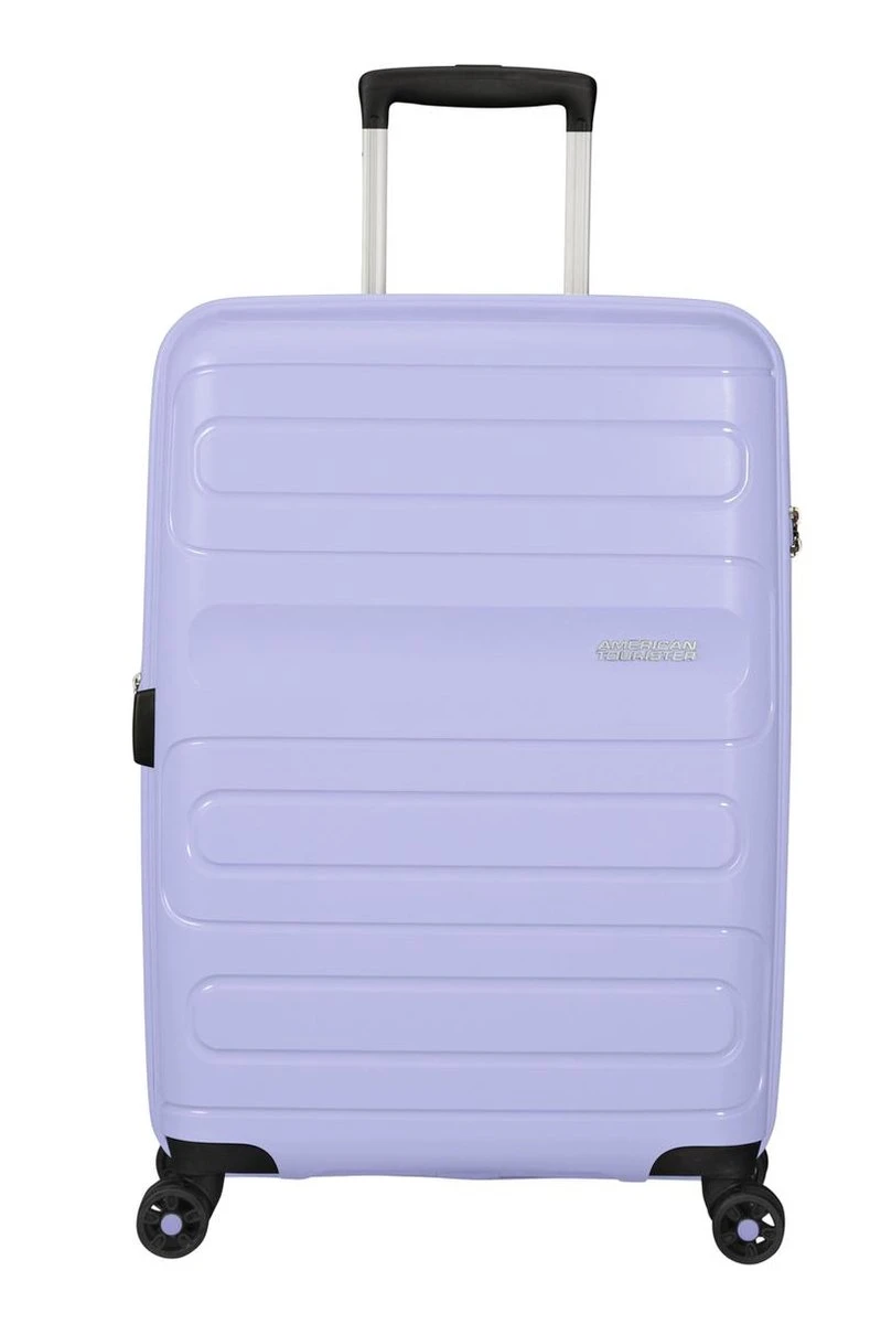 American Tourister Reiskoffer - Sunside Spinner 68/25 Uitbreidbaar (Medium) Pastel Blue - Afbeelding 2