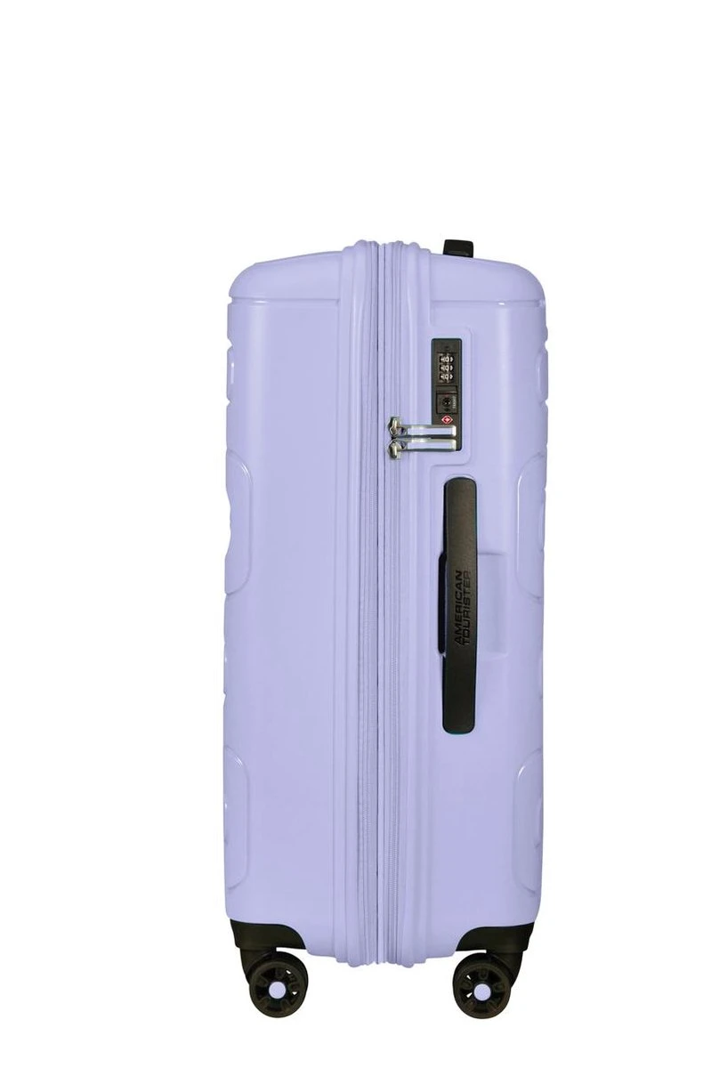 American Tourister Reiskoffer - Sunside Spinner 68/25 Uitbreidbaar (Medium) Pastel Blue - Afbeelding 5