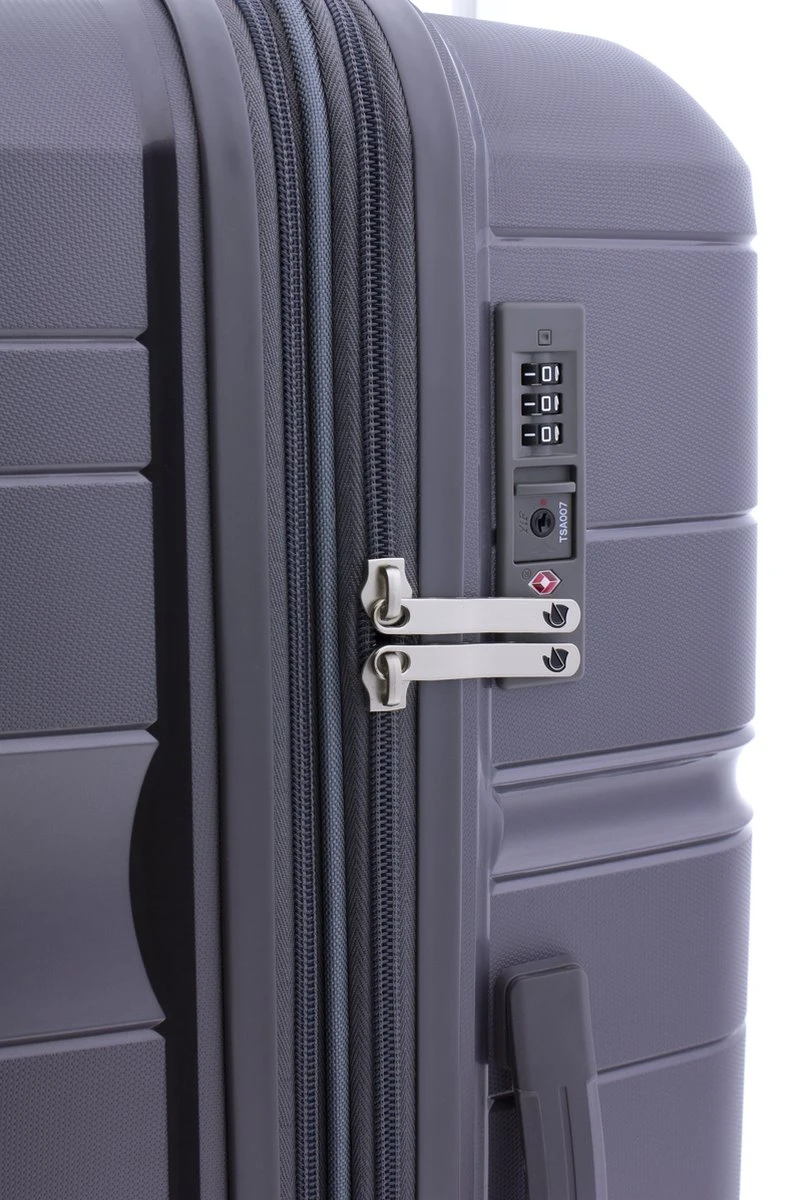 Gladiator Boxing L Spinner 77 - Exp - TSA Slot - Metallic Grey - Afbeelding 5