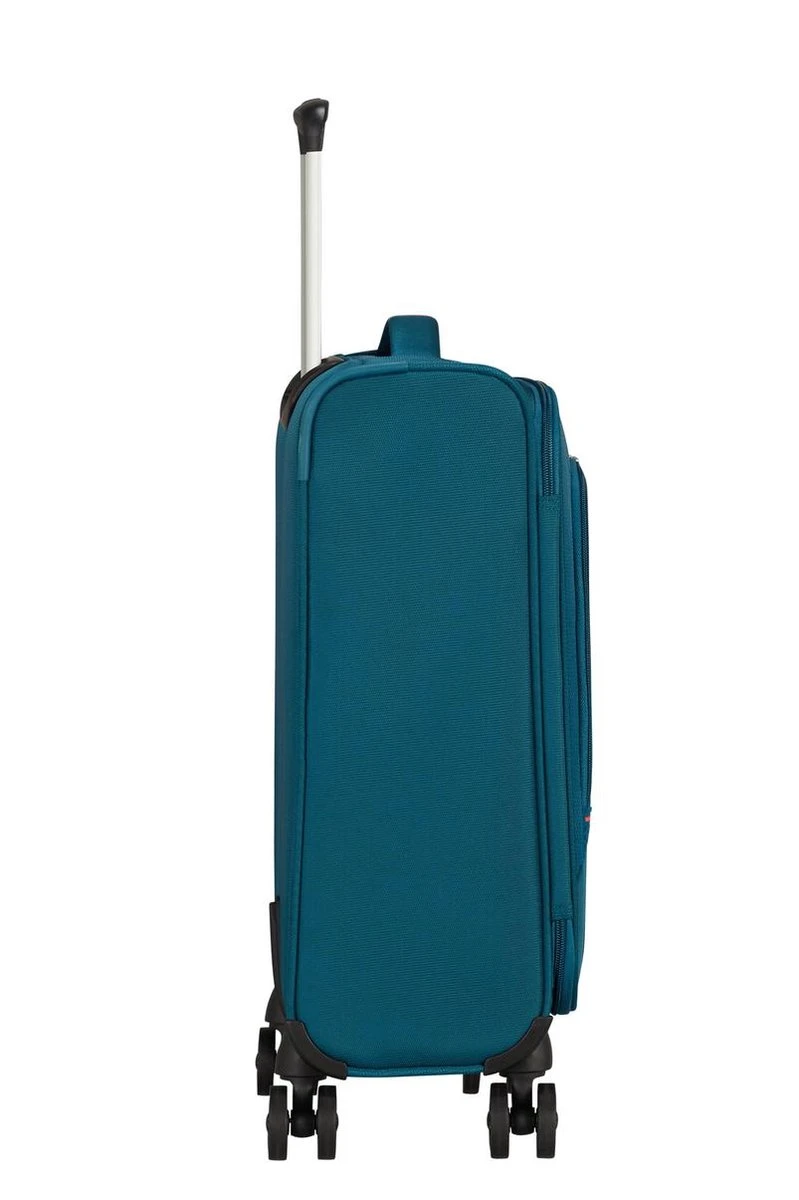 American Tourister Reiskoffer - Crosstrack Spinner 55/20 Tsa (Handbagage) Navy/Orange - Afbeelding 11
