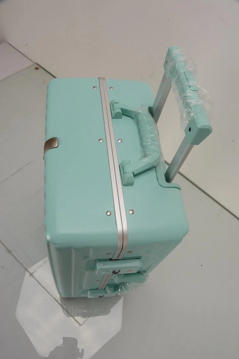 TOP AA Reis Kofferset - Trolleyset 3-delig Met TSA Slot Aluminum Frame, Kleine Cabine En Groot, ABS Luggage, (20+24+28 Inches 3 Pc Set), Roze/pink - Afbeelding 3