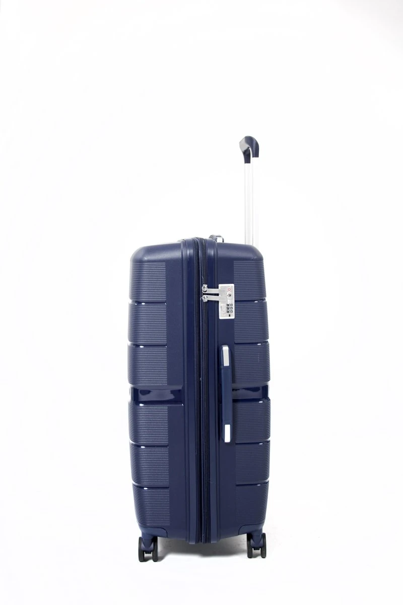 Attitudez EliteZ Reiskoffer Large Blauw 76cm - TSA-slot - Uitbreidbaar - Afbeelding 2