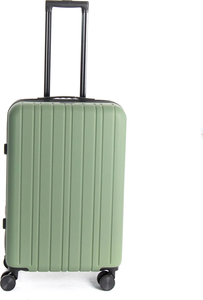 AttitudeZ Azur Reiskoffer Medium Olijfgroen 67cm - TSA-slot - Afbeelding 8