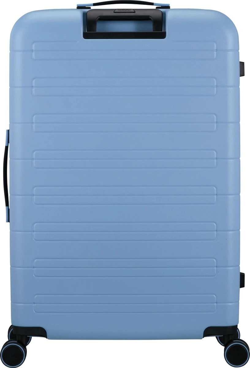 American Tourister Reiskoffer - Novastream Spinner 77/28 Tsa Exp (Large) Pastel Blue - Afbeelding 3