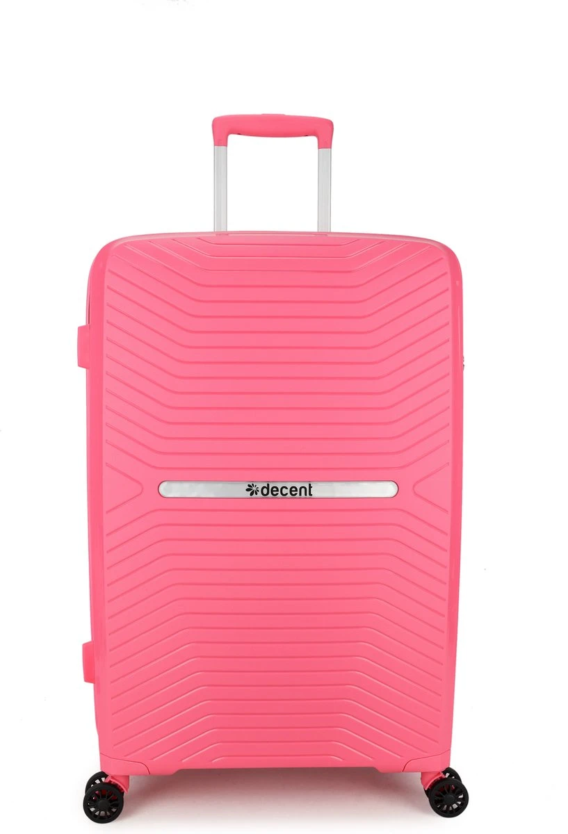 Decent CROSS-ONE PP Trolley 76 Cm - 94 Liter - TSA Slot - Pink