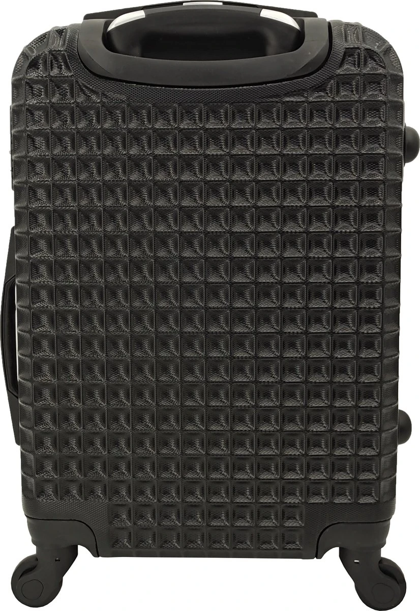 SB Travelbags Handbagage Koffer 51cm 4 Wielen Trolley - Zwart - Afbeelding 8