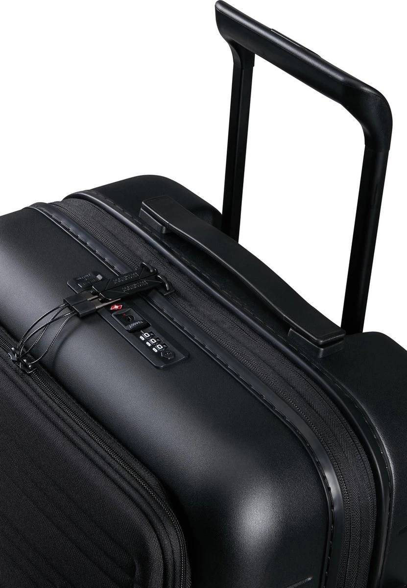 American Tourister Reiskoffer Met Laptopvak - Novastream Spin. 55/20 Tsa Exp Smart (Handbagage) Dark Slate - Afbeelding 7