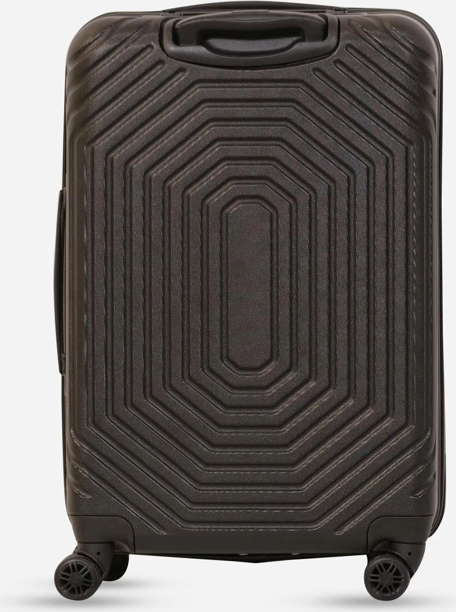 ©TROLLEYZ Florence No.7 - Reiskoffer 69 Cm - Night Black - Afbeelding 3