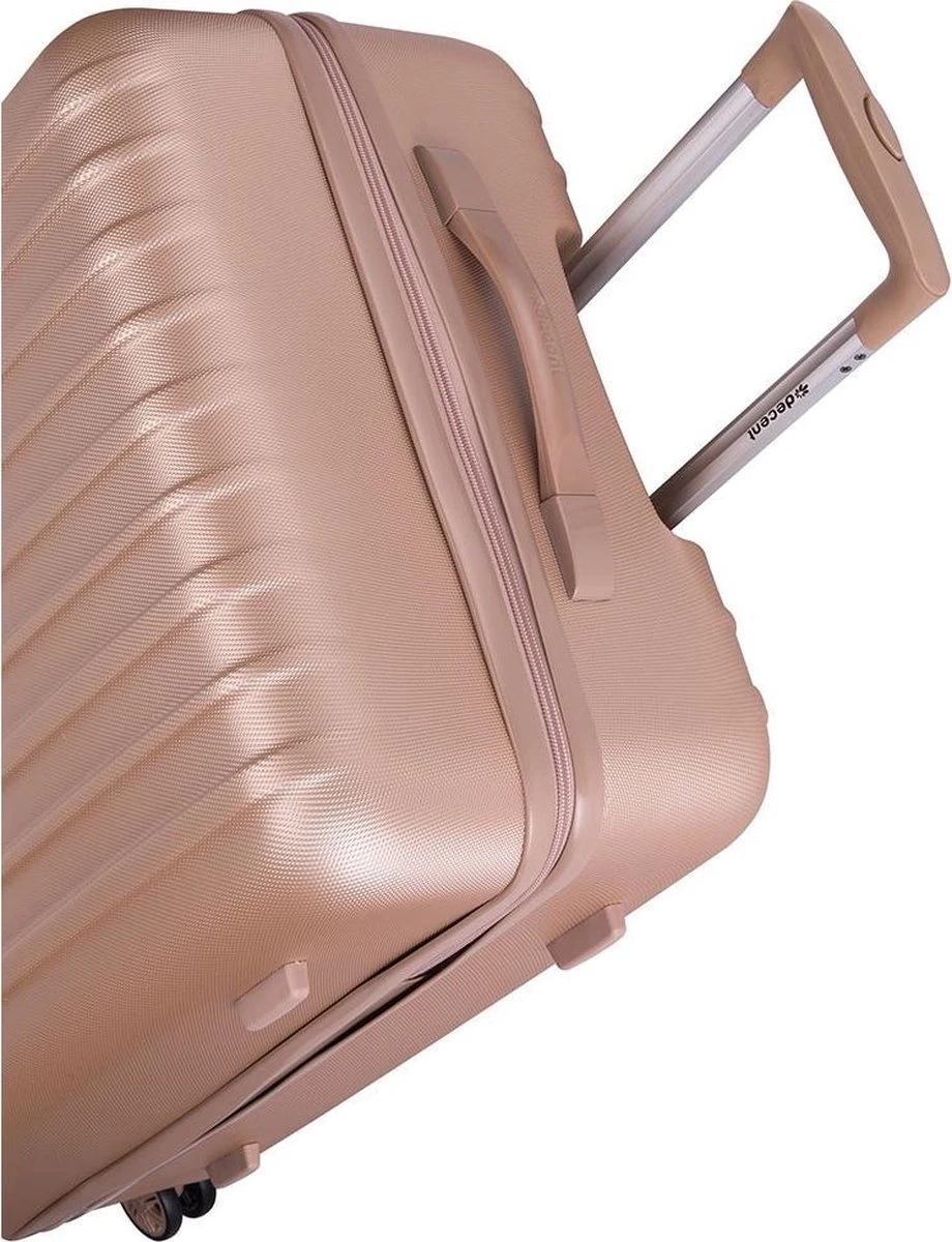 Decent Tranporto-One Reiskoffer 76 Cm - Zalmroze - Afbeelding 5