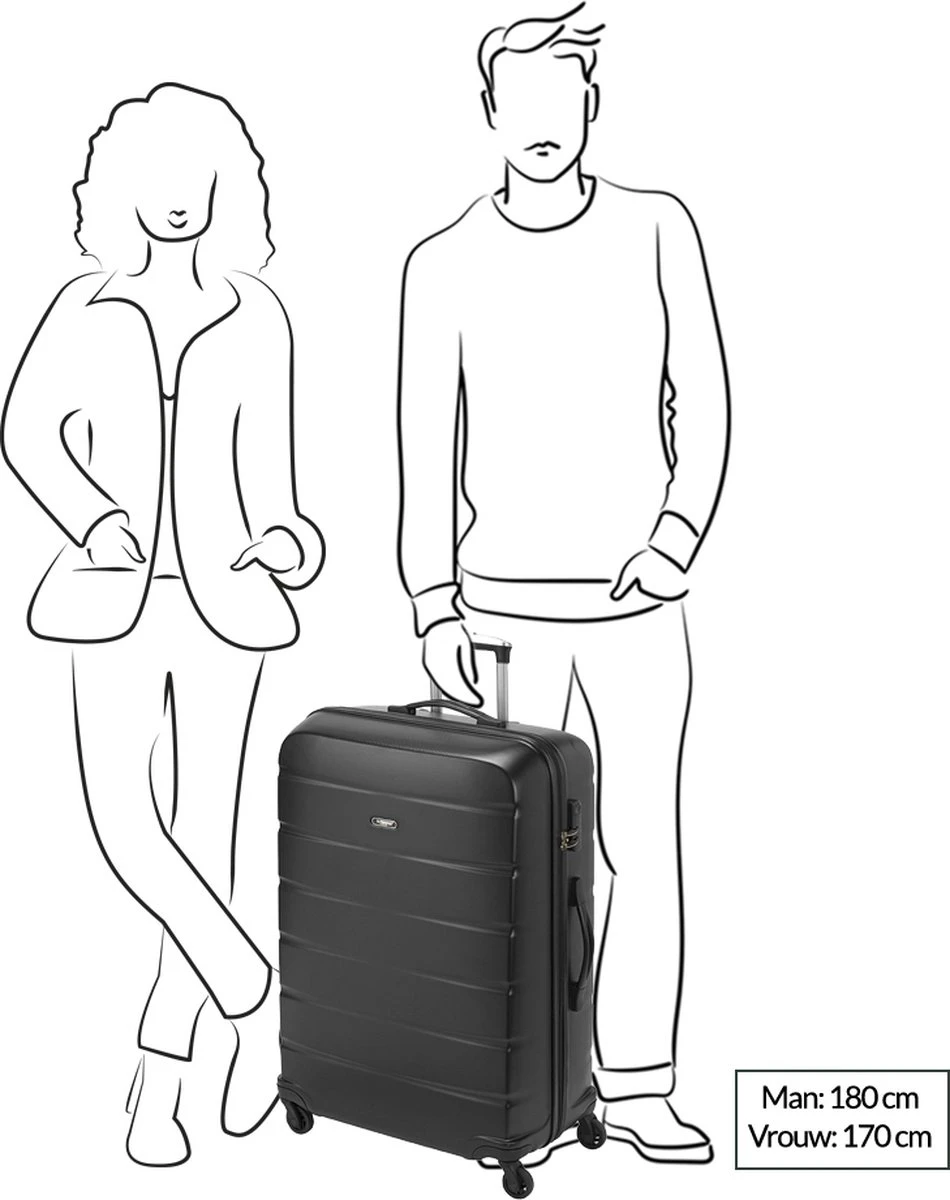 Princess Traveller Grenada - Reiskoffer - Spring Fever - L - 78cm - Afbeelding 6