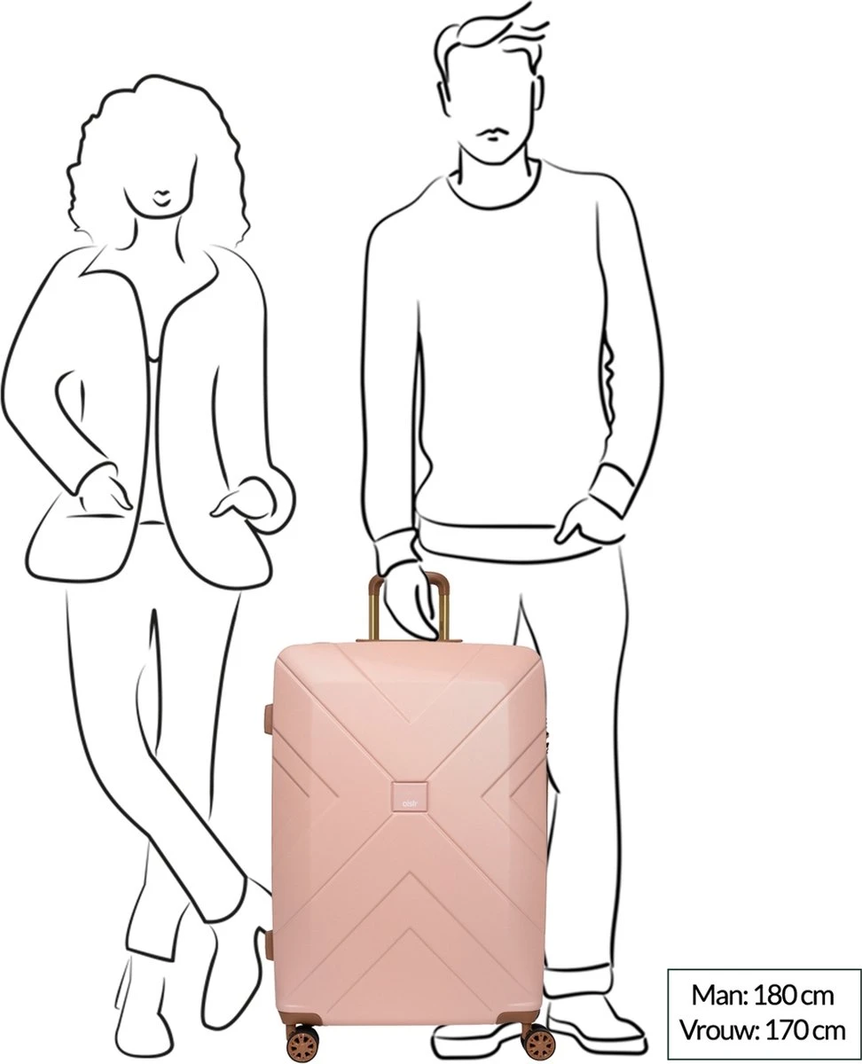 Oistr Florence Spinner L Matte Pink - Afbeelding 17